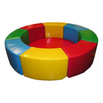 6 ft 8" Multicolour Round Ball Pond