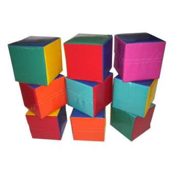 9 Plain Cubes