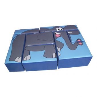 Elephant Puzzle Block