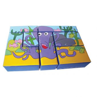 Octopus Puzzle Block 