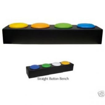 Nursery Straight Button Bench